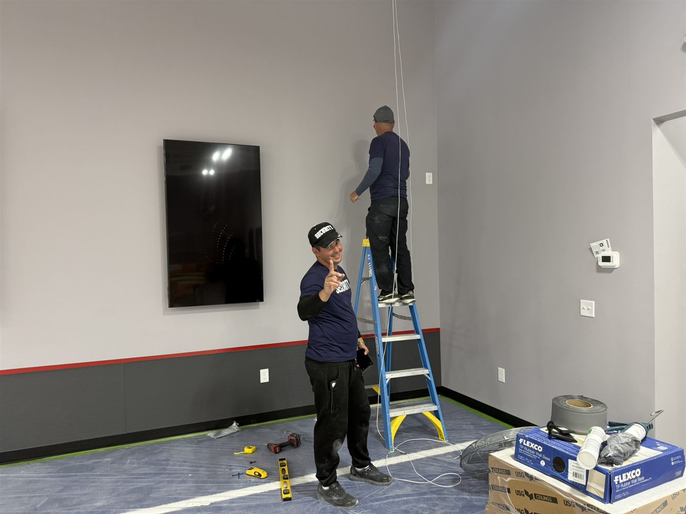ATS team security camera and cabling installation commercial Sarasota FL