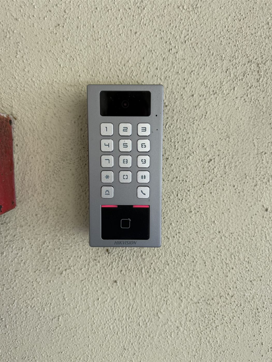 Hikvision access control keypad and card reader terminal installation Sarasota FL