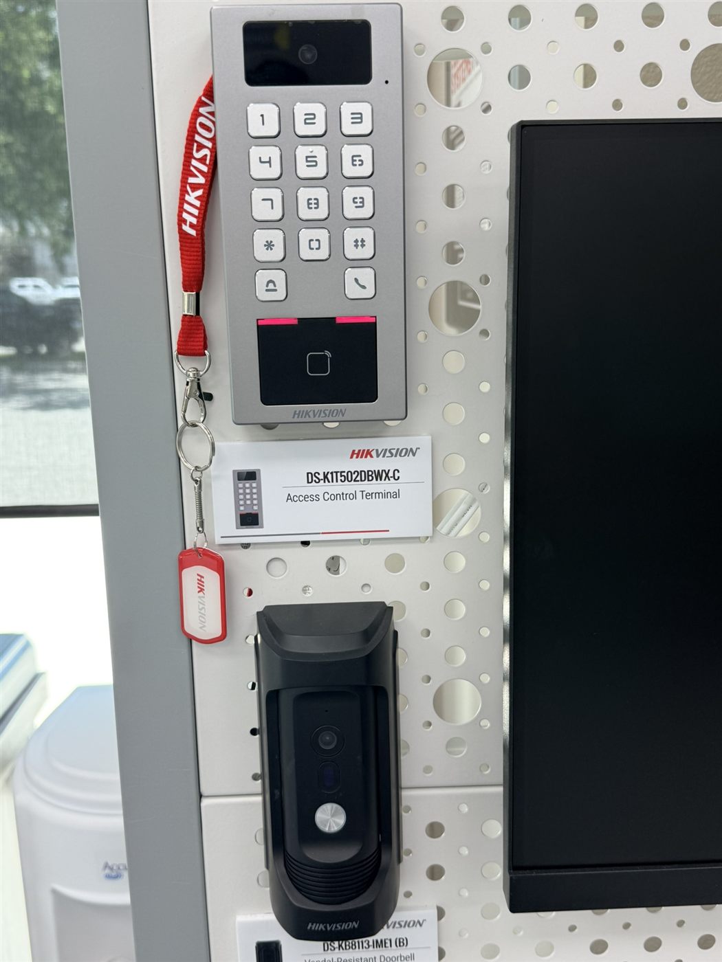 Hikvision DS-K1T502DBWX access control terminal with card reader Sarasota FL