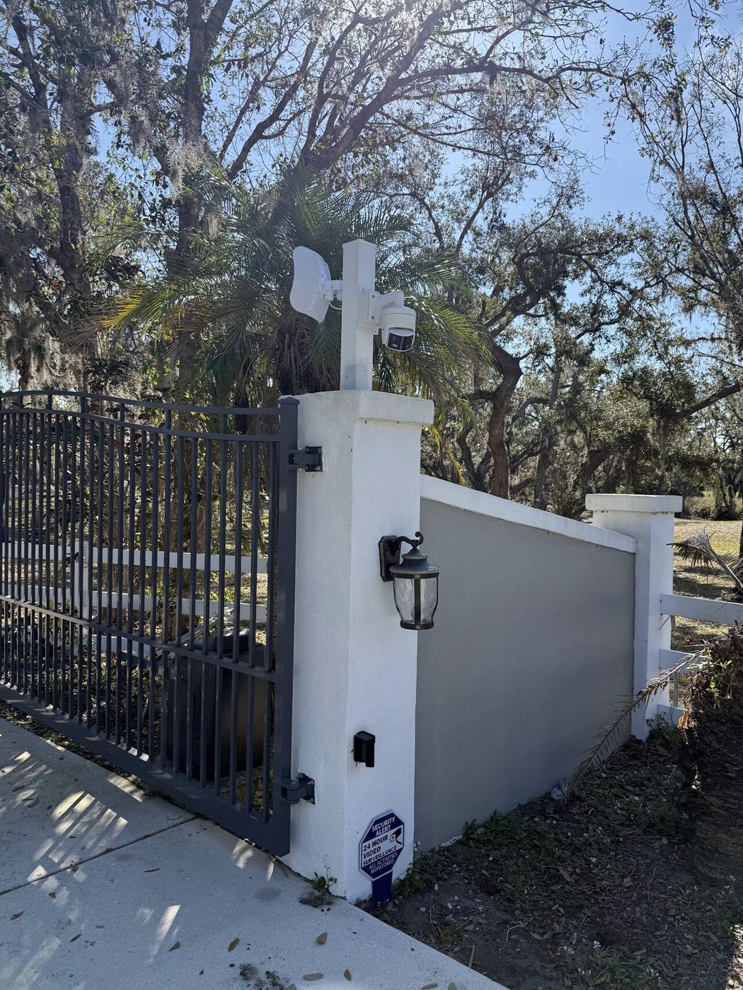 Gate & Access Control – Residential — Residential security system installation Sarasota FL | All Technology Security