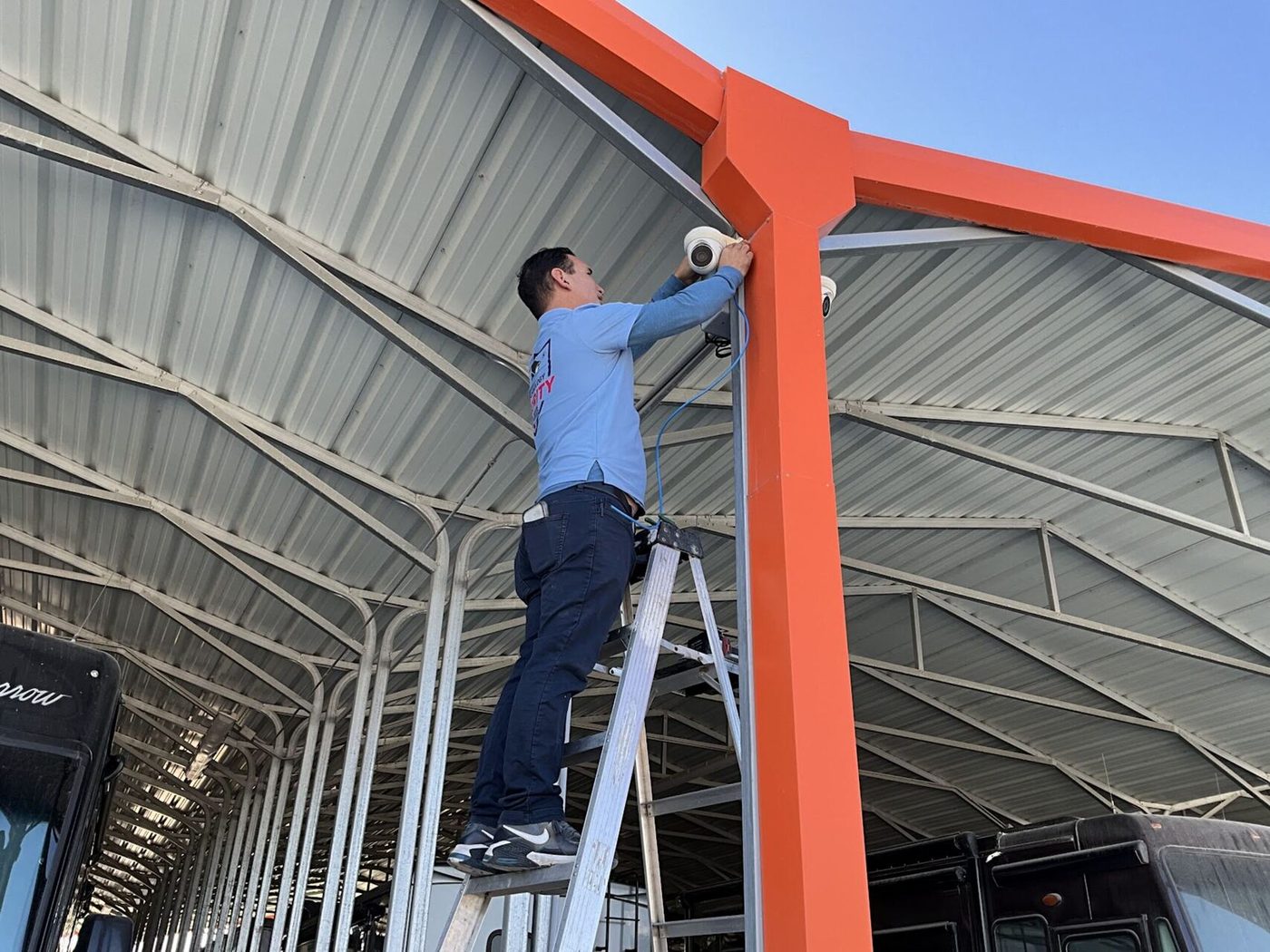RV Storage – Multi-Camera Installation — Commercial security system installation Sarasota FL | All Technology Security
