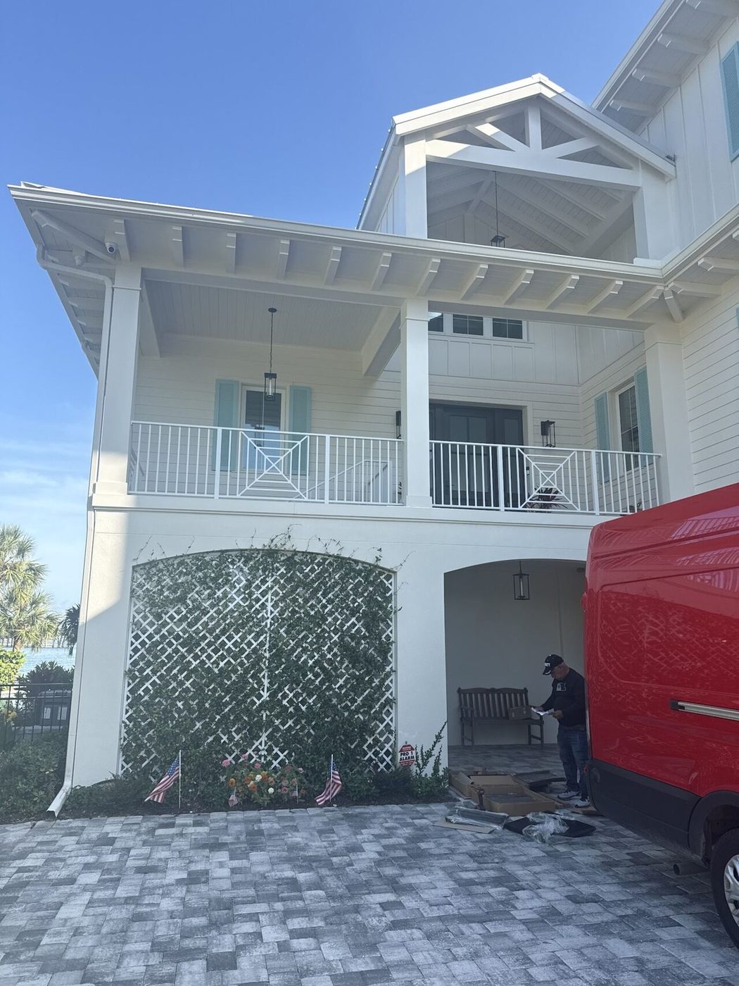 Security Camera – Luxury Home Installation — Residential security system installation Sarasota FL | All Technology Security